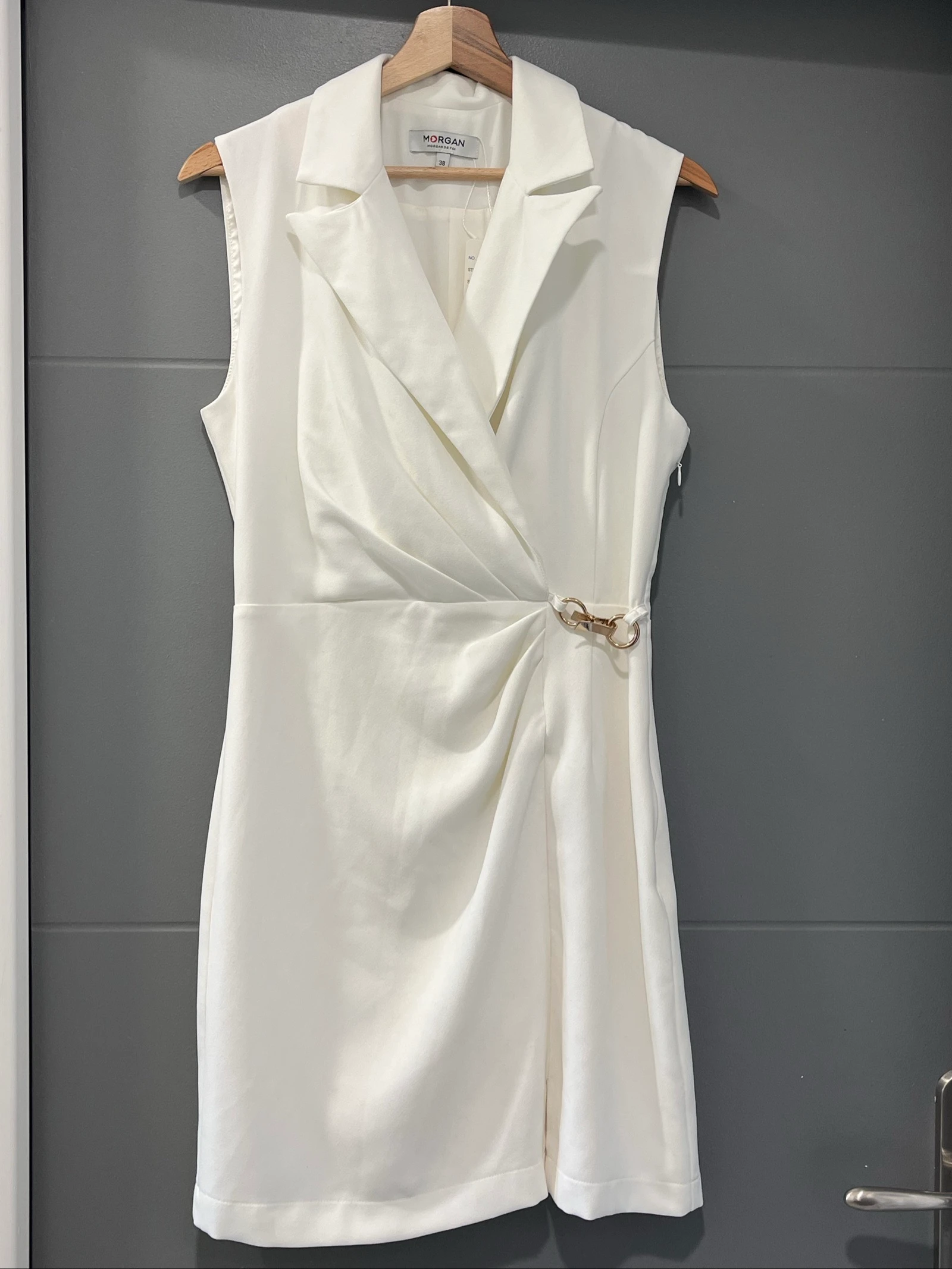 Robe blanche Morgan T38